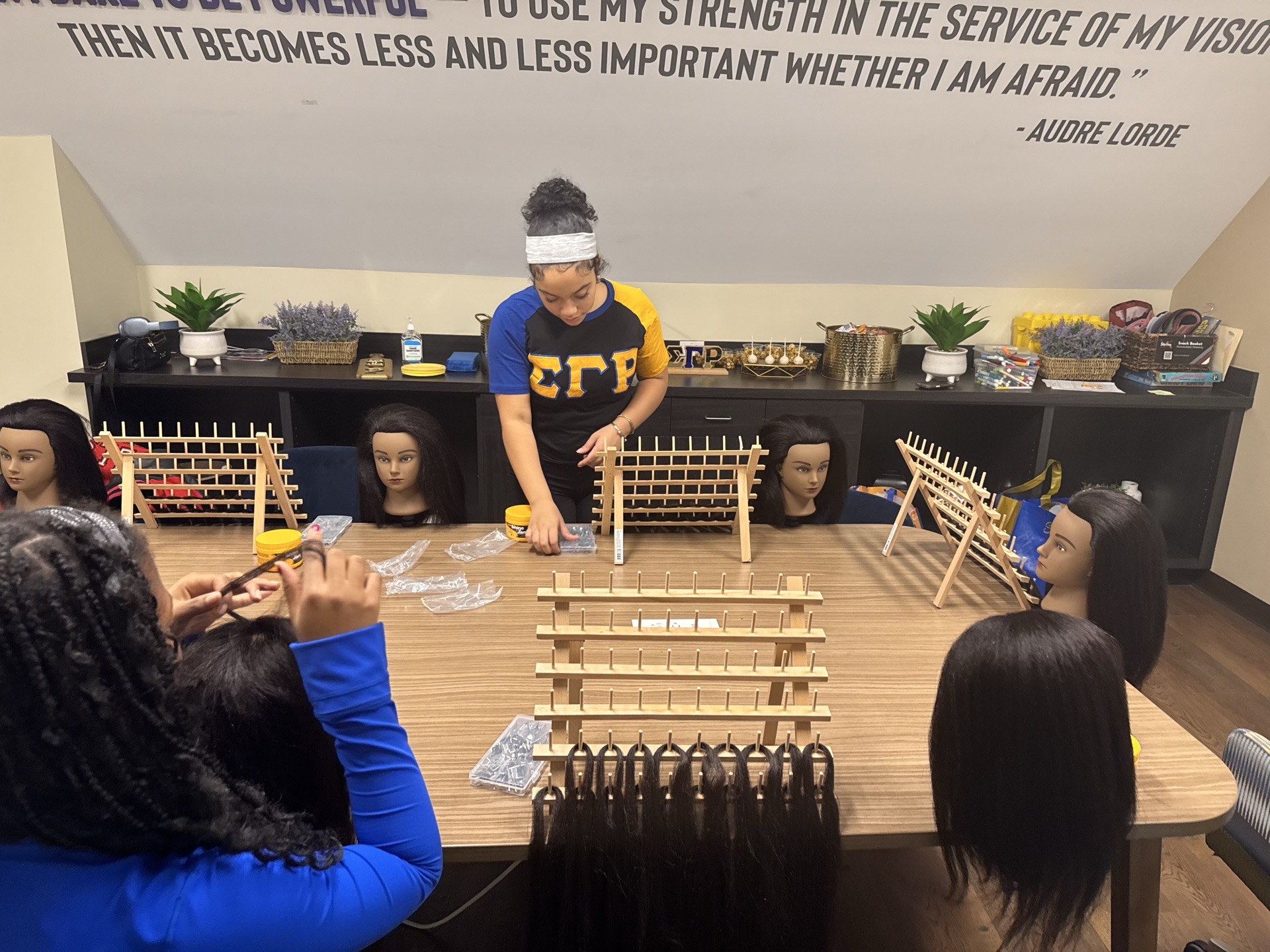 Braiding 101 demonstration